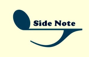 Side note